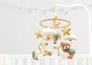 NENO võrevoodi karussell hoidikuga GINO, NEN-BAB-ZB006