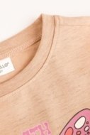 COCCODRILLO sweatshirt MYSTIC NATURE GIRL KIDS, beige, ZC4144101MGK-002-122, 122 cm