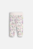 COCCODRILLO leggingud HAPPY PUPPY GIRL NEWBORN, kreemjas, cm