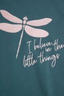 COCCODRILLO t-shirt EVERYDAY GIRL A, green, ZC5143221VGA-011-128, 128 cm