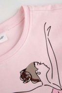 COCCODRILLO t-särgid EVERYDAY GIRL A, roosa, cm