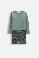 COCCODRILLO pikkade varrukatega kleit, roheline, WC6129101RGJ-011-128, 128 cm