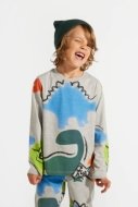 COCCODRILLO t-shirt DIGITAL BOY KIDS, hallid, ZC4143103DBK-019-122, 122 cm