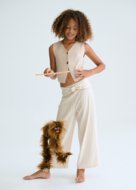 MAYORAL varrukateta pluus, almond, 6.020-29, 128  cm