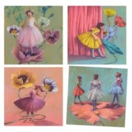 DJECO kriitidega joonistamise komplekt The Ballerina Inspired by Edgar Degas, DJ09381