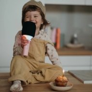 KIDYWOLF multifunktsionaalne mikrofon kõlariga, roosa, KIDYMIC-PI