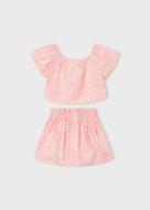 MAYORAL lühikeste varrukatega t-särk + seelik, blossom, 3.947-59, cm