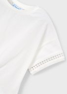 MAYORAL lühikeste varrukatega t-särk, natural, 3.012-83, cm