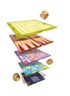 HAPE lauamängu komplekt 22in1, E4325A