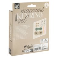 CRAFT ID loov makramee komplekt – võtmehoidjad, CR1728/GE