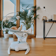 LIONELO hoidik beebimonitorile, LOC-FLEXIGRIP WHITE