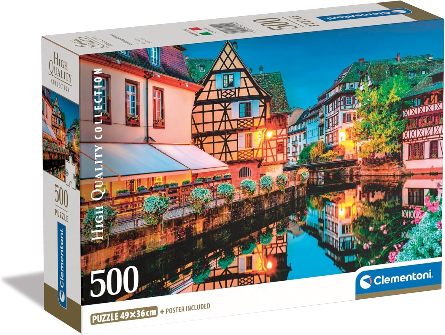 CLEMENTONI pusle Strasbourg Old Town Compact, 500 tk., 35544