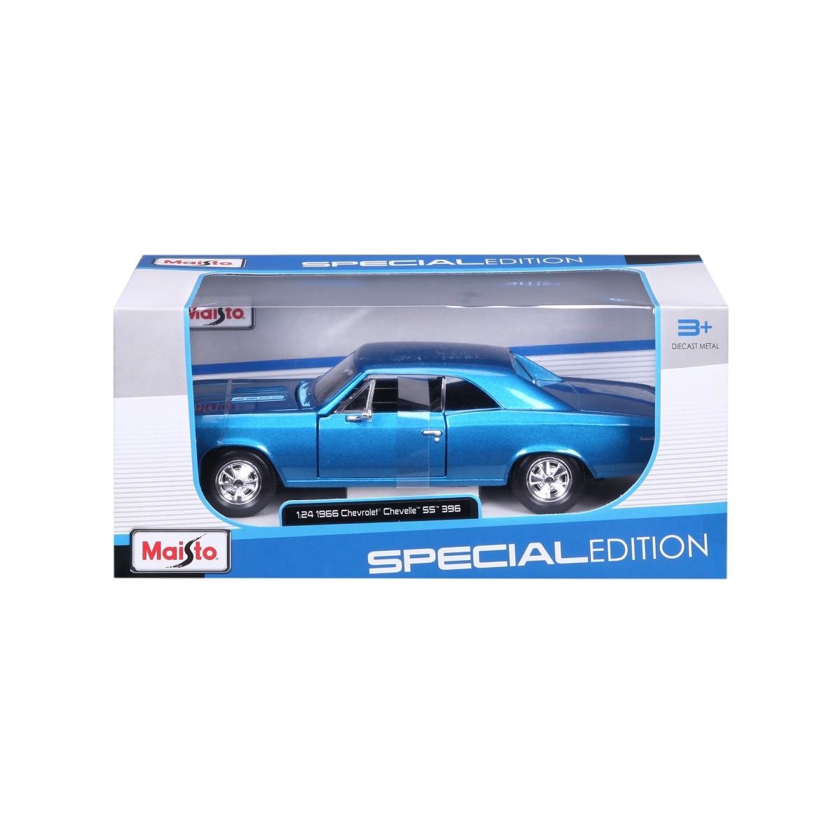 MAISTO DIE CAST 1:24 Special edition Auto mudel 1966 Chevrolet Chevelle ...