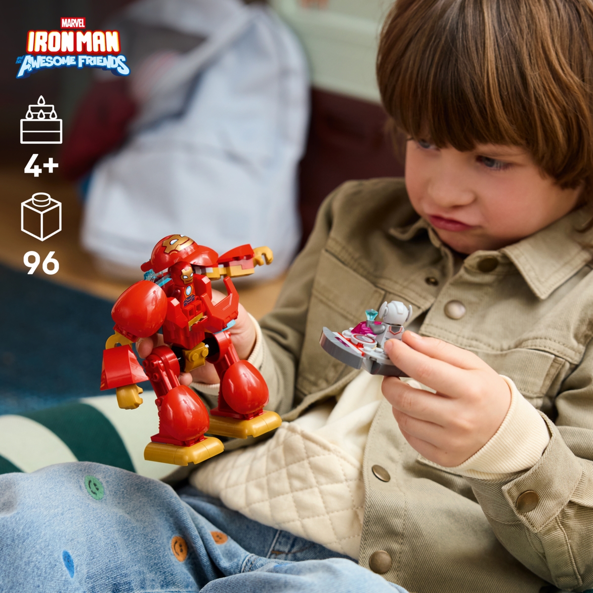 11209 LEGO® ǀ Marvel Iron Man and His Awesome Friends Ultron vs. Iron ...
