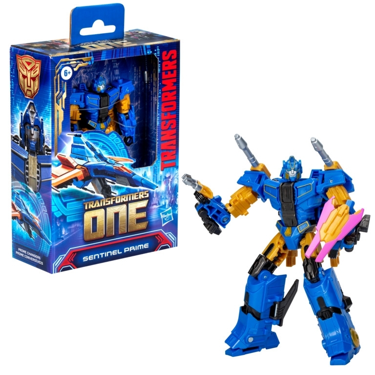 Transformers One – Prime Changer Bumblebee / B-127 De 12.5 Cm, Figura Convertible En Coche Cybertroniano Con Espada Y Esfera De Energía
