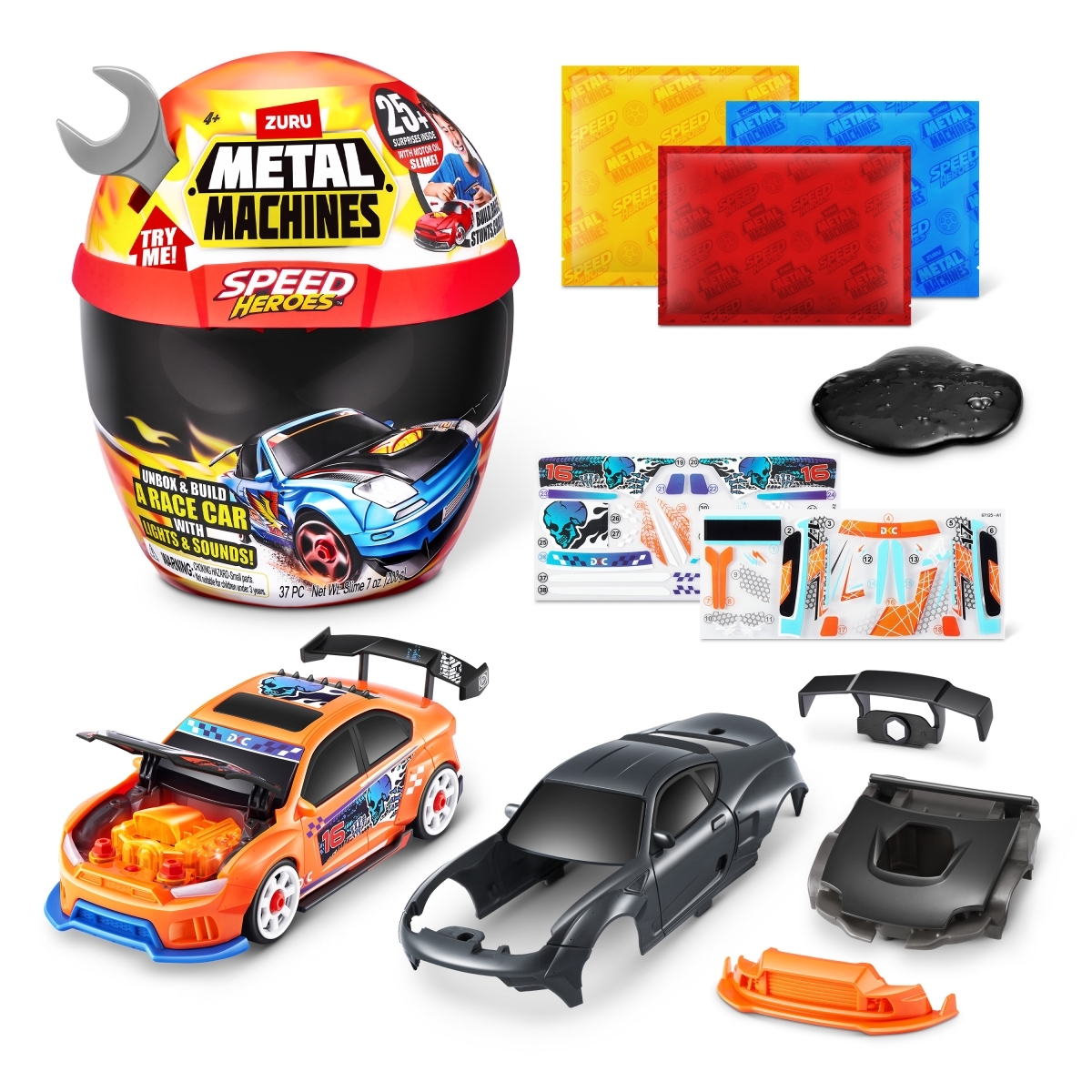 METAL MACHINES kokkupandav auto mudel, assortii, 67125 | Plastikust