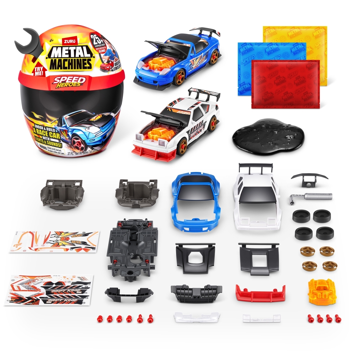 METAL MACHINES kokkupandav auto mudel, assortii, 67125 | Plastikust