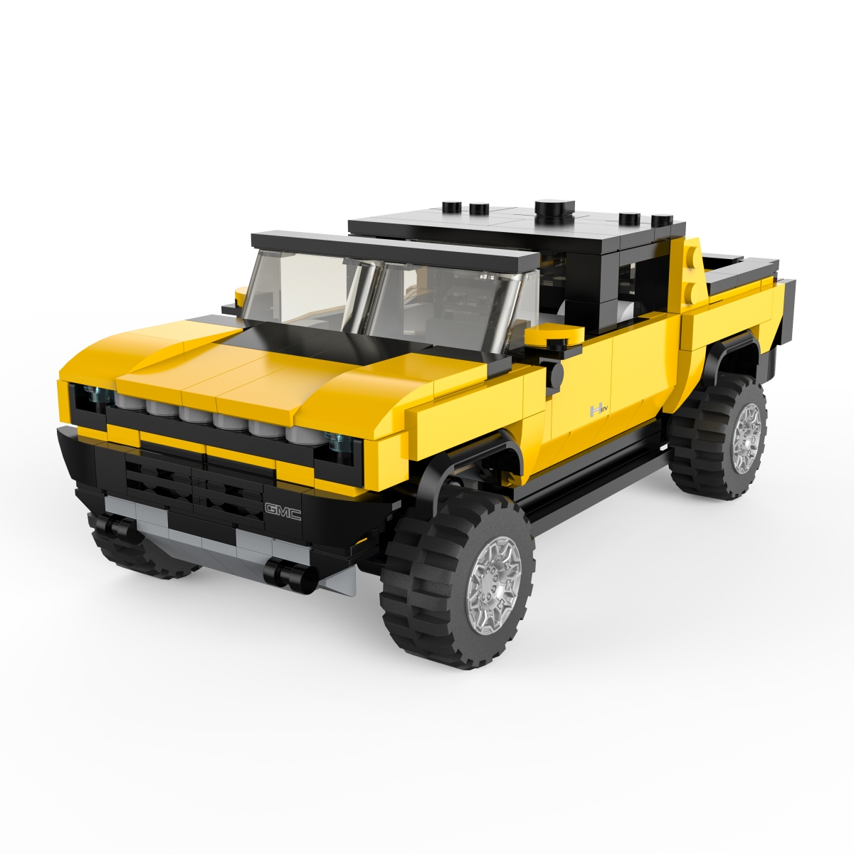RASTAR 1:30 kokkupandav auto mudel Hummer EV, assort., oranz/kollane ...