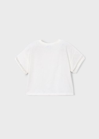 MAYORAL lühikeste varrukatega t-särk, natural, 3.012-83, cm 