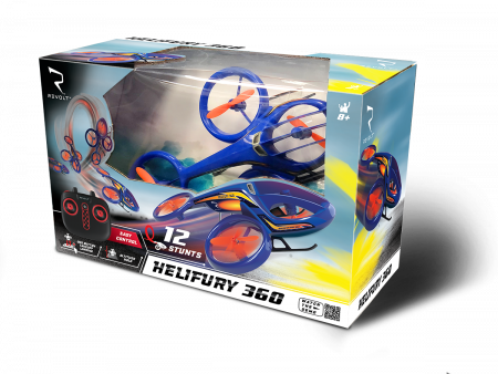 REVOLT futuristlik trikikopter Heli Fury 360, TF1001 TF1001