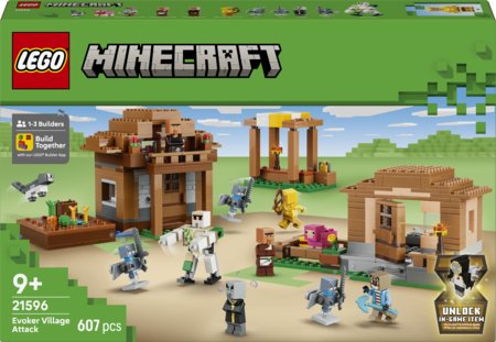 21596 LEGO® Minecraft® Evokeri küla rünnak 