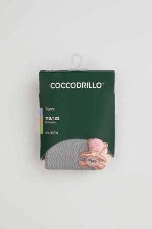 COCCODRILLO sukad TIGHT BAMBOO, hall, ZC5380902TBP-019-092, 92/98 cm 
