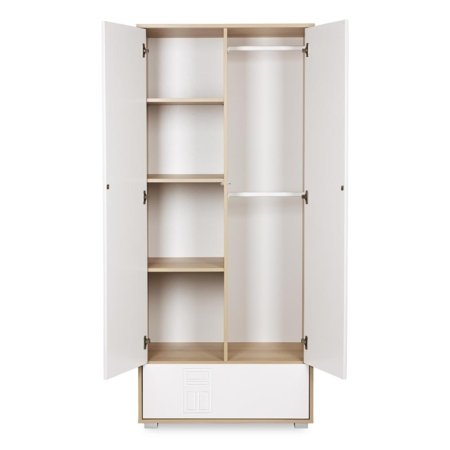 LITTLE SKY by KLUPŚ kapp IDA, White/Beech 