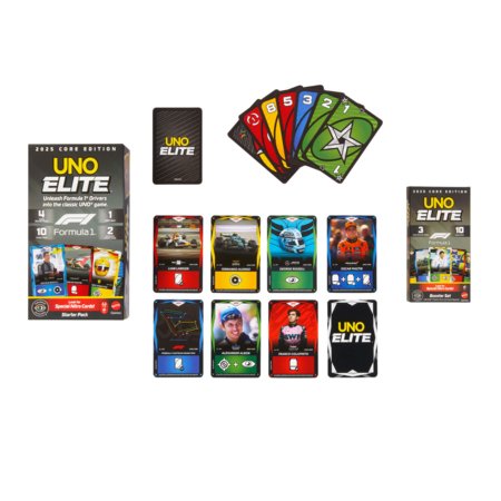 MATTEL GAMES UNO Elite F1 kaardilaiendus, JLV43 