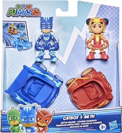 PJ MASKS Figuurikomplektiga sõidukid, assortii, F26495L0 F26495L0