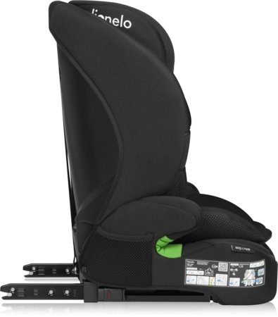 LIONELO turvatool BILLY I-SIZE, Black carbon, 76-150 cm. 