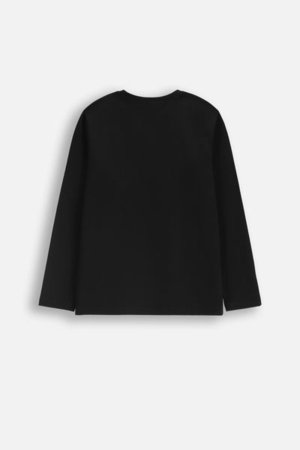 COCCODRILLO t-shirt EVERYDAY GIRL A, black, ZC5143102VGA-021-128, 128 cm 