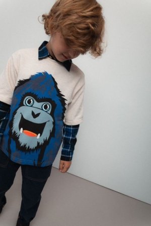 COCCODRILLO t-särk, kreemikas, ZC5143201YBK-002-110, 110 cm 