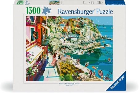 RAVENSBURGER PUZZLE pusle Cinque Terre, 1500 tk, 12000430 1 