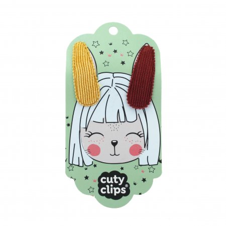 CUTY CLIPS juukseklamber Bunny Ears, nr 7, CL0007 CL0007