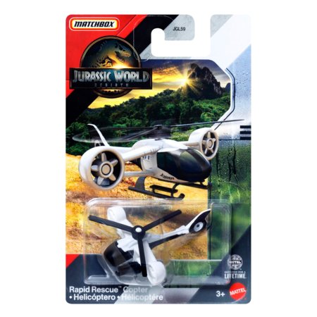 MATCHBOX Jurassic World sõidukid, assortii., JGL59 