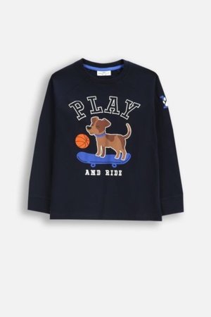 COCCODRILLO t-särk ACADEMY BOY KIDS, sinine, cm 