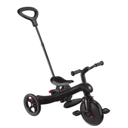 GLOBBER kolmerattaline jalgratas Explorer Trike 4in1, must, 634-120 
