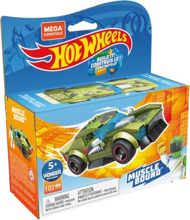 MEGA CONSTRUX HOT WHEELS konstruktor Racer sort., GVM28 GVM28