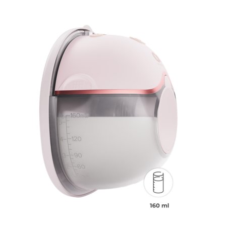 KINDERKRAFT kaasaskantav elektriline rinnapump MAMAFLOW, pink, KEMAFL00PNK0000 