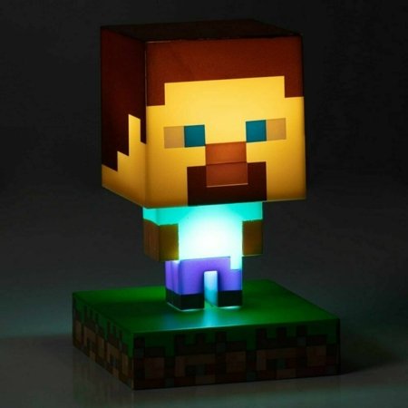 PALADONE MINECRAFT Steve dekoratiivne LED-valgusti, PP6594MCFV4 