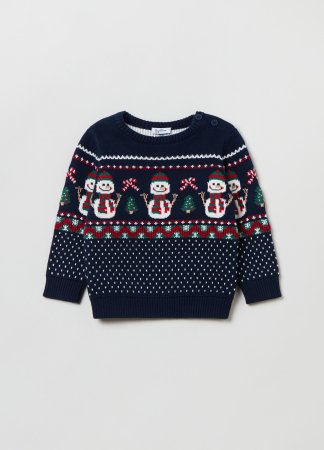OVS BOY9-36M TRICOT 2H 18-24 BLUE 001916272 