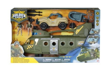 SOLDIER FORCE militaarne mängukomplekt Chiinkook kandur, 545144 