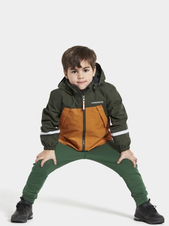 DIDRIKSONS jope ENSO 2, roheline/oranž, 140 cm, 504401-251 504401-251-90