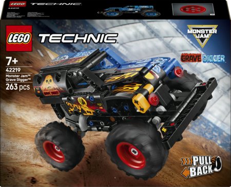42219 LEGO® Technic Monster Jam™ Grave Digger™ tuli ja jää 