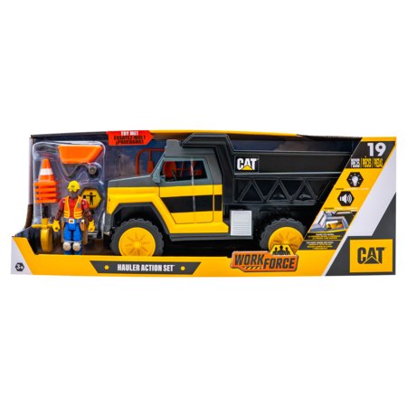 CAT kaubaveo sõiduk tarvikutega Workforce Hauler Action Set, 83458 
