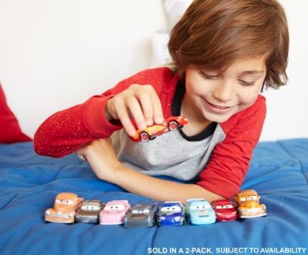 CARS 3 Die Cast mudelauto 2-pakk, asst, DXV99 