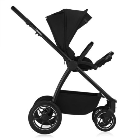 LIONELO universaalne käru MERIL 3in1, Black onyx 