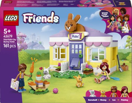 42679 LEGO® Friends Heartlake'i linna jänkuhotell 