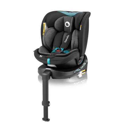 LIONELO turvatool NAVY I-SIZE, Black turquoise,  40-150 cm., LO-NAVY I-SIZE 