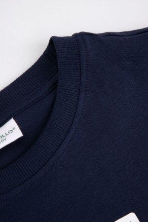 COCCODRILLO lühikeste varrukatega t-särk, tumesinised, WC6143220VBA-015-164, 164 cm 